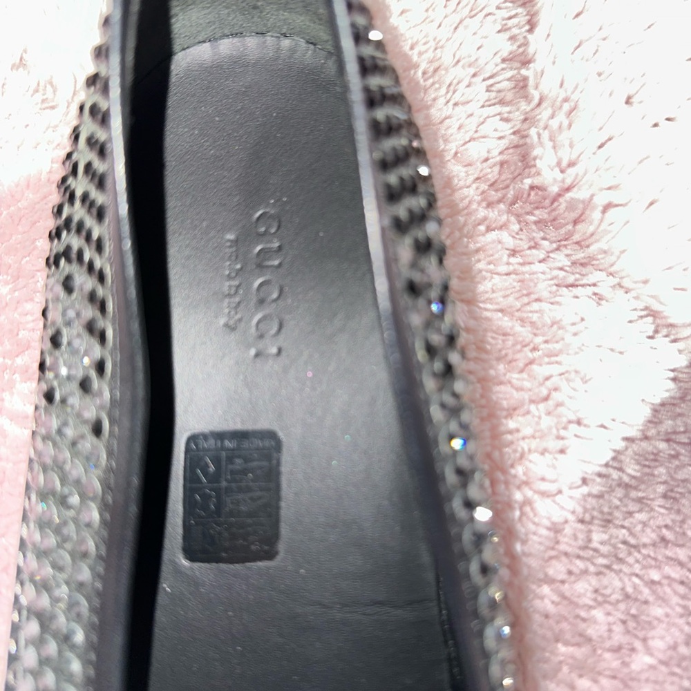 Gucci 370506 Crystal Slip On Size 39 - Picture 11 of 12